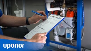 Uponor Handwerker Tipps: Inbetriebnahme der Uponor Motion Spülstation