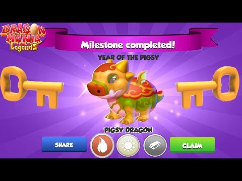 💖[Year of the Pigsy Event] , Pigsy Dragon Unlocking! , Dragon Mania Legends Gameplay | Part 1449HD
