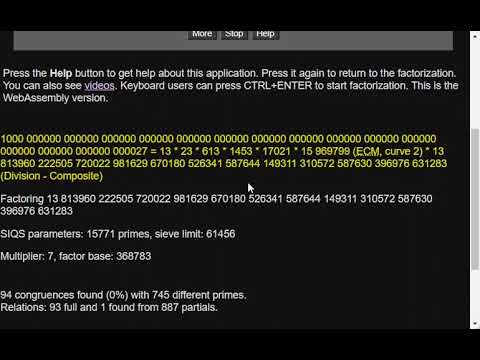 Alpertron Calculators
