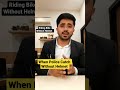 When Police Catch You Without Helmet Advocate Shorts Law Police Court Short Fact Learn