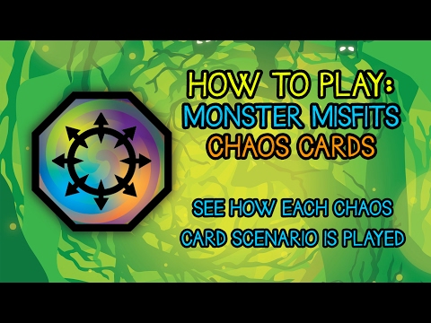 How To Play:  Monster Misfits:  Chaos Cards