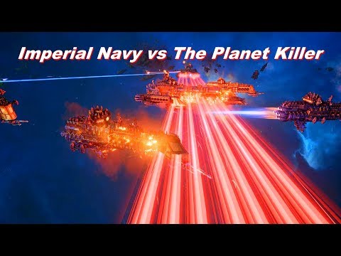 Imperial Navy vs The Planet Killer! Rank 180, Heroic Difficulty, 1500 Ps - Battlefleet Gothic Armada