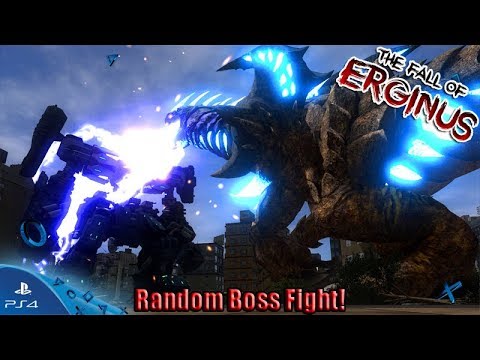 Random Boss Fight! | Earth Defense Force 4.1 | The Fall of Erginus
