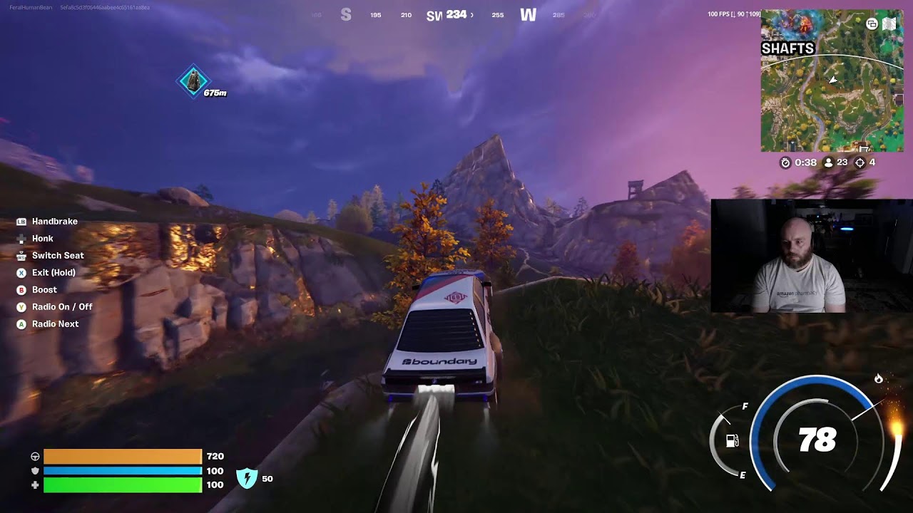 Feral Human Bean Live Stream