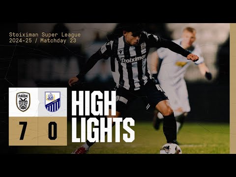 FC PAOK Salonic 7-0 FC PAS Lamia