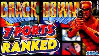 Which Version of Crack Down Did I Rank No.1? #crackdown #sega #arcadegames 