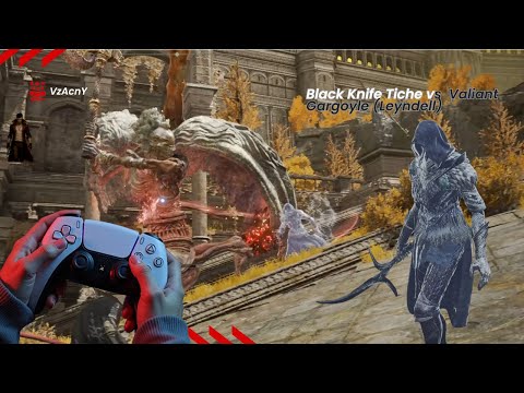 Elden Ring NG+ – Black Knife Tiche vs Valiant Gargoyle (Leyndell)!