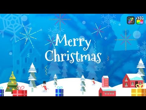 Merry Christmas Slideshow | Apple Motion & FCPX 34934794