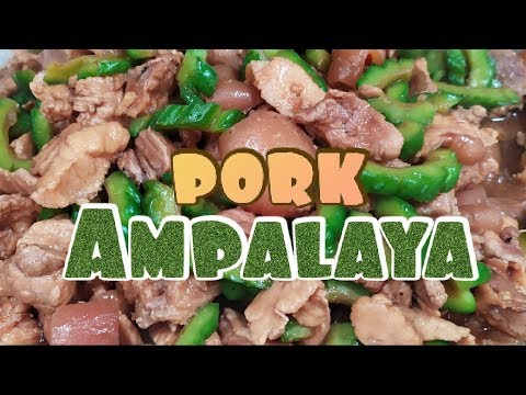 Pork Ampalaya Recipe.Lutong Pinoy!Panlasang Pinoy
