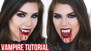 Sexy Vampire Halloween Makeup Tutorial | Quick, Easy and Cheap Halloween Costume Ideas!
