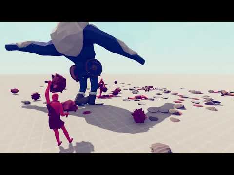 Army CLAMS vs Every Units in TABS Army   CLAMS Battle in Totally Accurate Battle Simulator