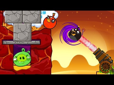Angry Birds Collection Hacked 3 - HIT BAD PIGS AFTER BLASTING STONE!