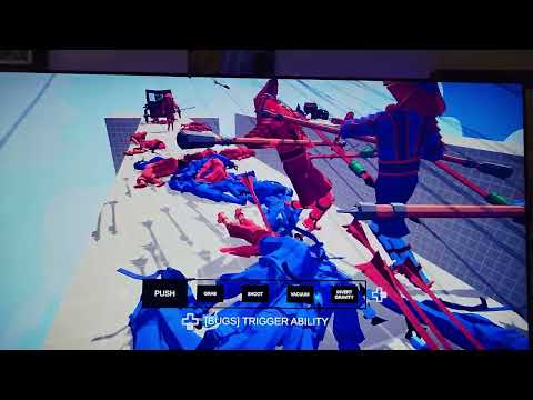 TABS Totally Accurate Battle Simulator Dynasty Battle on Castle With Archer Towers Map