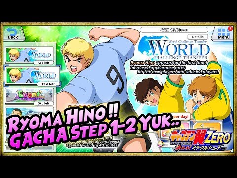 GACHA STEP 1-2 RYOMA HINO + PvP 700k Power 🔥 Captain Tsubasa ZERO