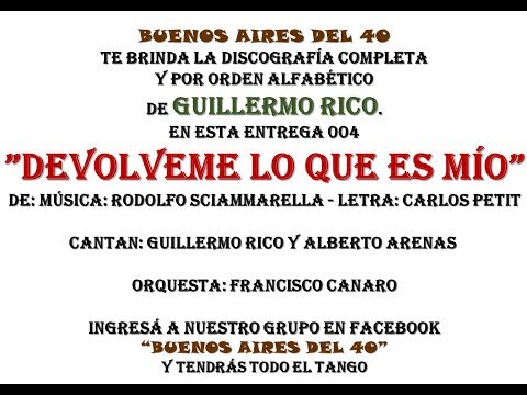 DEVOLVEME LO QUE ES MÍO 004