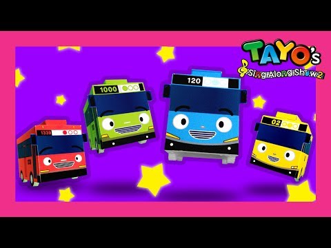 Tayo opening song l tayo s sing along show l tayo the little bus