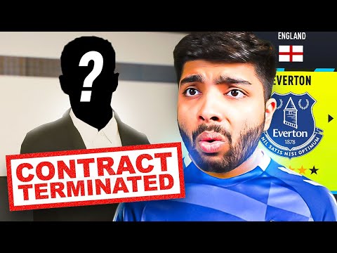 I TERMINATED HIS CONTRACT!!😱 - FIFA 22 EVERTON CAREER MODE EP4
