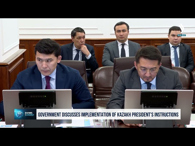 Hükümet’te, Devlet Başkanı’nın talimatlarının uygulanması konuları görüşüldü