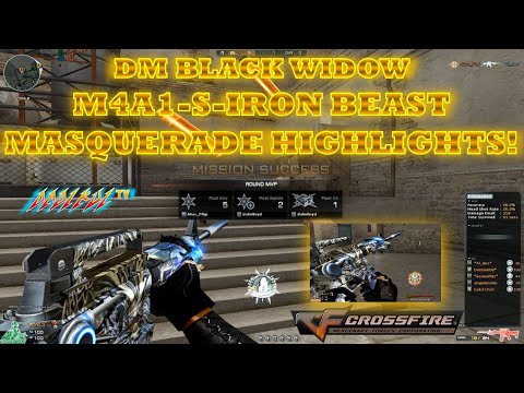 DM Black Widow M4A1-S-Iron Beast-Masquerade Highlights! Crossfire Philippines!