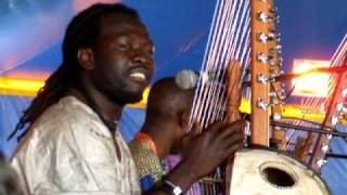 Diabel and Mamadou Cissokho, with Kadialy Kouyate  1/2  -  WOMAD 2010  25.7.10