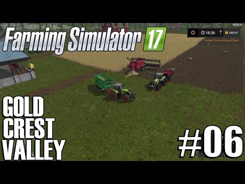 Farming Sim 17 - Gold Crest Valley 2.0- Timelapse #7 - The Food Supply System - part 2