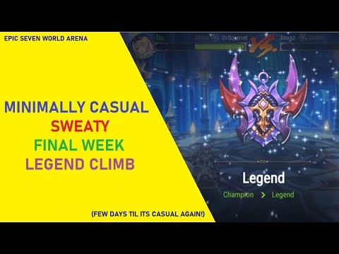 Minimally Casual Sweaty Final Week Legend Climb [Casual RTA with Dr. Squirrel]