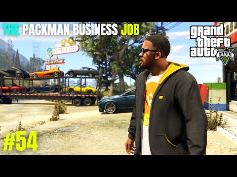 Grand Theft Auto V Ultra Graphics Gameplay Part54 - Pack Man - GTA5 PC [100% Gold Medal Walkthrough]