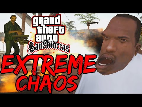 GTA San Andreas EXTREME Chaos Mod - Over 67 Hours!