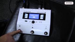 Video thumbnail for TC Helicon VoiceLive Play GTX by session