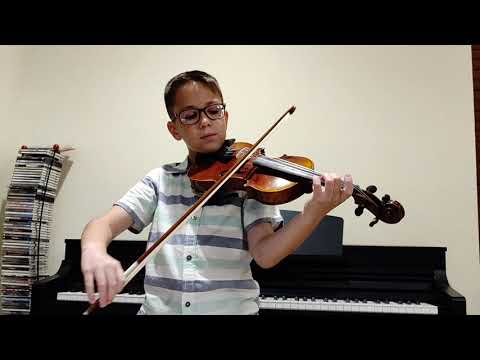 Franz Wohlfahrt op. 45 violin Etude no. 43 by Diego Varela