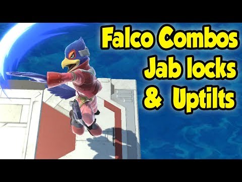 Falco Combos 2.0 (Jab locks and Uptilts) - Smash Bros Ultimate