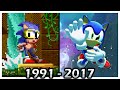 Evolution Of Underwater Stages In Sonic Games 1991 2017