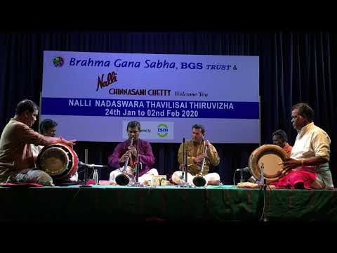 Nadhaswara Thavilisai Festival 2020 @ Brahma Gana Sabha— 1 Feb 18.30 — #2/3