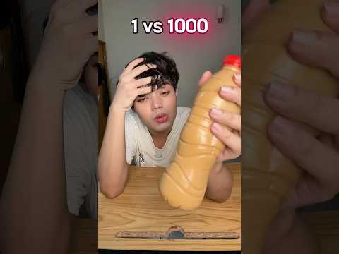 Coffee 1 vs 1000 Shakes #cooking #food