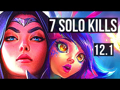 IRELIA vs NEEKO (TOP) | 7 solo kills, 1.2M mastery | EUW Diamond | 12.1