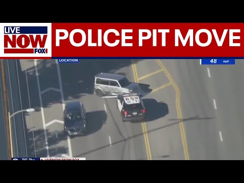 Video | Police pursuit of assault suspect in LA county ends in standoff arrest