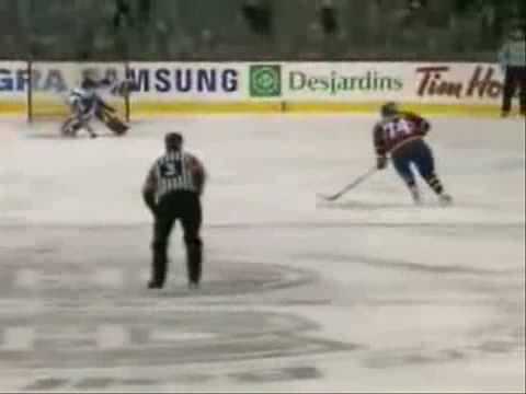 Sergei Kostitsyn with a Penalty Shot Goal