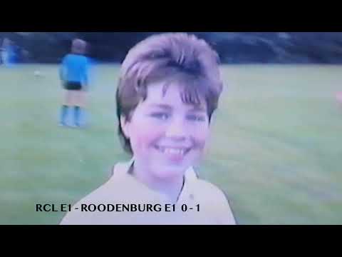 RCL E1 vs ROODENBURG E1, jaren 80, 1987, 1e en stukje 2e helft