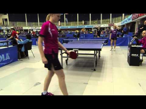 150406 Linz, CGS, Louise Andersen - Terezie Sazimova