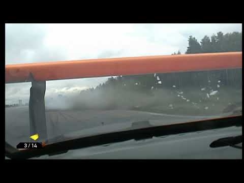 David Bjork 2008 Carrera Cup Scandinavia at Mantorp Park