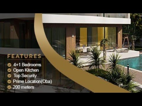 Forest villa luxury in Alanya Oba  _ Onyx Home - Villa in Türkiye - villa in Alanya