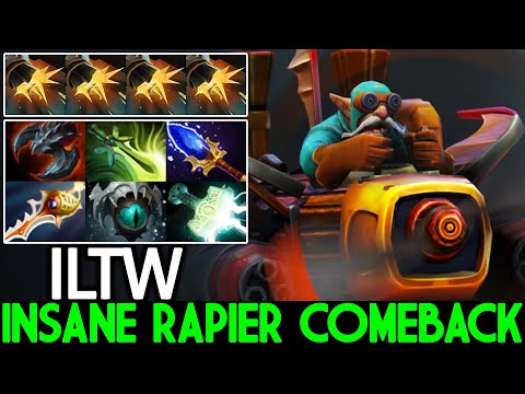Nigma.ILTW [Gyrocopter] Insane Rapier Damage Comeback Hard Game Dota 2