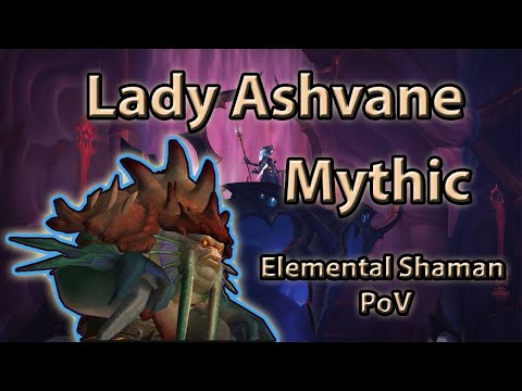 ⚡ Mythic Lady Ashvane Kill 🔥 9/9M 4/8M Elemental PoV ❄️