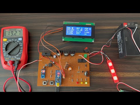 DIY MPPT Solar Charge Controller using Arduino | 24V Solar Panel, 12V Battery, 50 Watt
