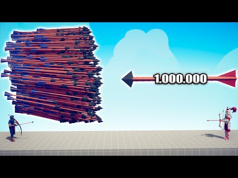 1.000.000 DAMAGE ARCHER vs EVERY GOD - TABS | Totally Accurate Battle Simulator 2023