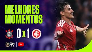 MELHORES MOMENTOS: CORINTHIANS 0 X 1 INTERNACIONAL | 10ª RODADA DO BRASILEIRÃO