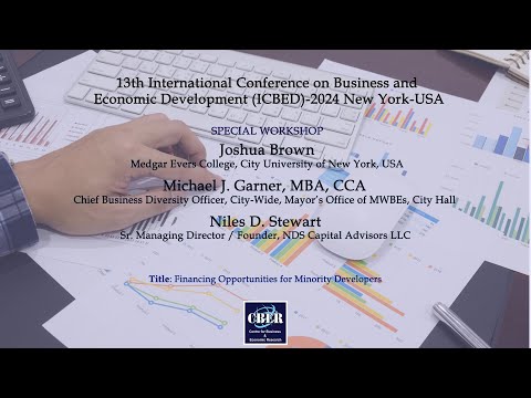 SPECIAL WORKSHOP: Joshua Brown, Michael J. Garner, Niles D. Stewart