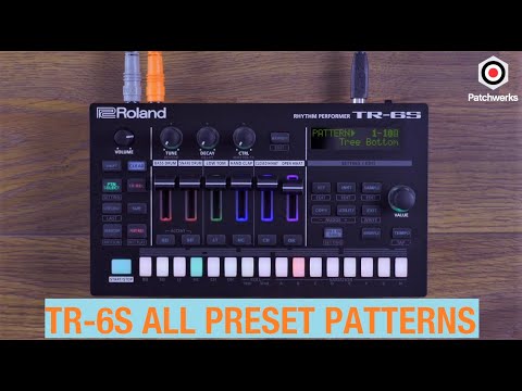 Roland TR-6S is here! (all preset patterns)