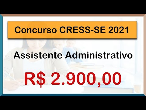 Concurso CRESS 2021 - Assistente Administrativo (Apostila Para Concurso)