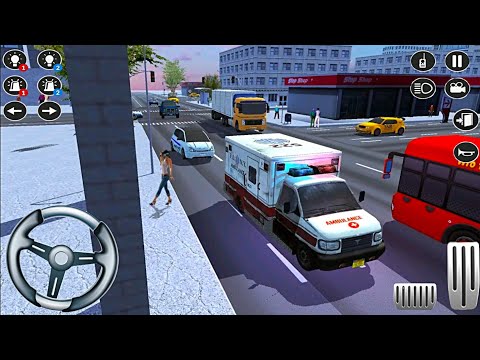 Ambulance Driving Games : Rescue Missions 2020 #Gameplay #02